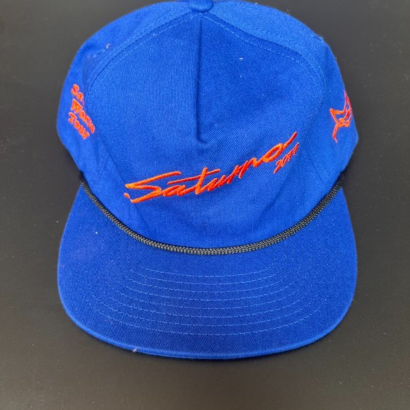 Rauw Alejandro Saturno 2077 Hat, Blue - Picture 3 of 7